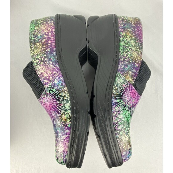 KLOGS Footwear Clogs Size 8 Imperial Dandelion Patent Nurse Shoes Standing MINT - Picture 7 of 16